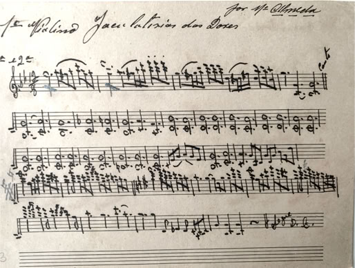 Violino das Jaculatórias das Dores de A.José de Almeida. Acervo A.A.Bispo. Copyright